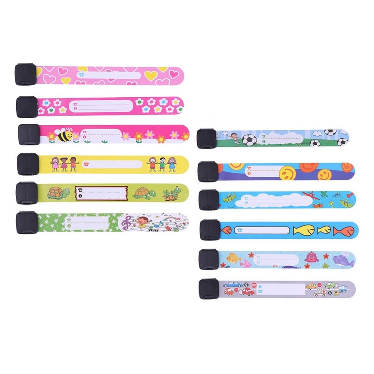12 st Info Armband Mix