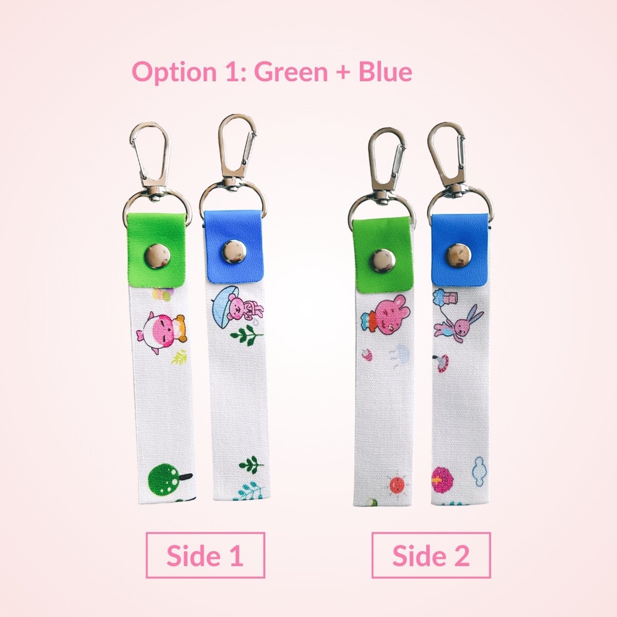 name tag 2 pcs animal colorful for kids bag