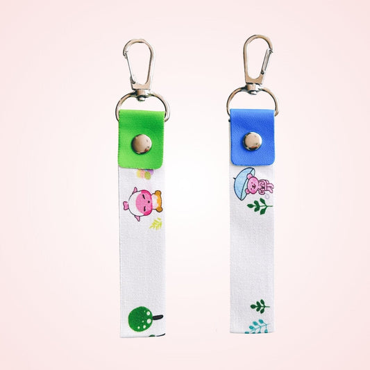 name tag 2 pcs animal colorful for kids bag