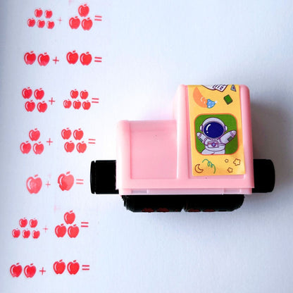 matte stämpel rosa för barn
